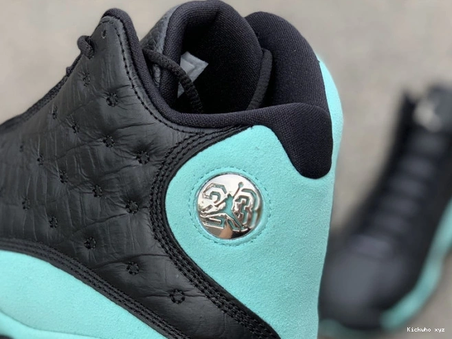 Green 414571-030 Black Air Jordan Island 13 Retro 0817